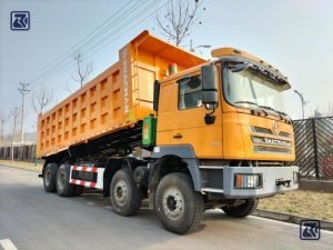 Shacman F3000 8X4 Dump Truck Cargo Bed Raised for Powerful Heavy Duty Capacity (en anglais)