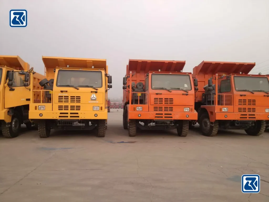 Quelle est la capacité de charge d’un camion-benne HOWO ?