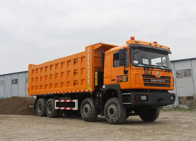 Capacité de charge du camion à benne basculante Shacman
