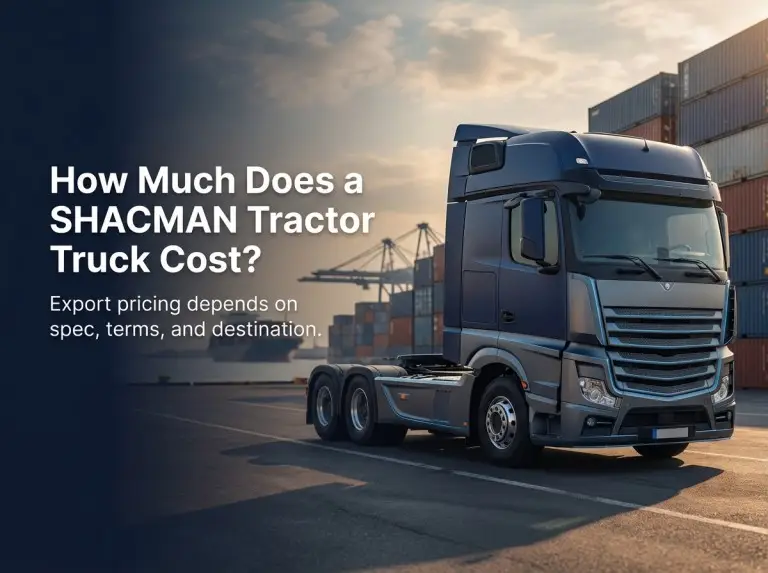 Prix du camion tracteur Shacman