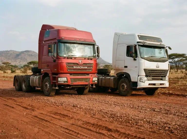 Shacman F3000 contre HOWO A7