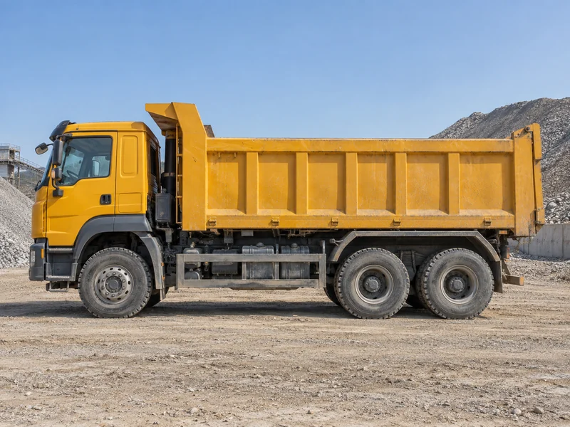 Dimensions des camions bennes HOWO selon les configurations 4×2, 6×4 et 8×4